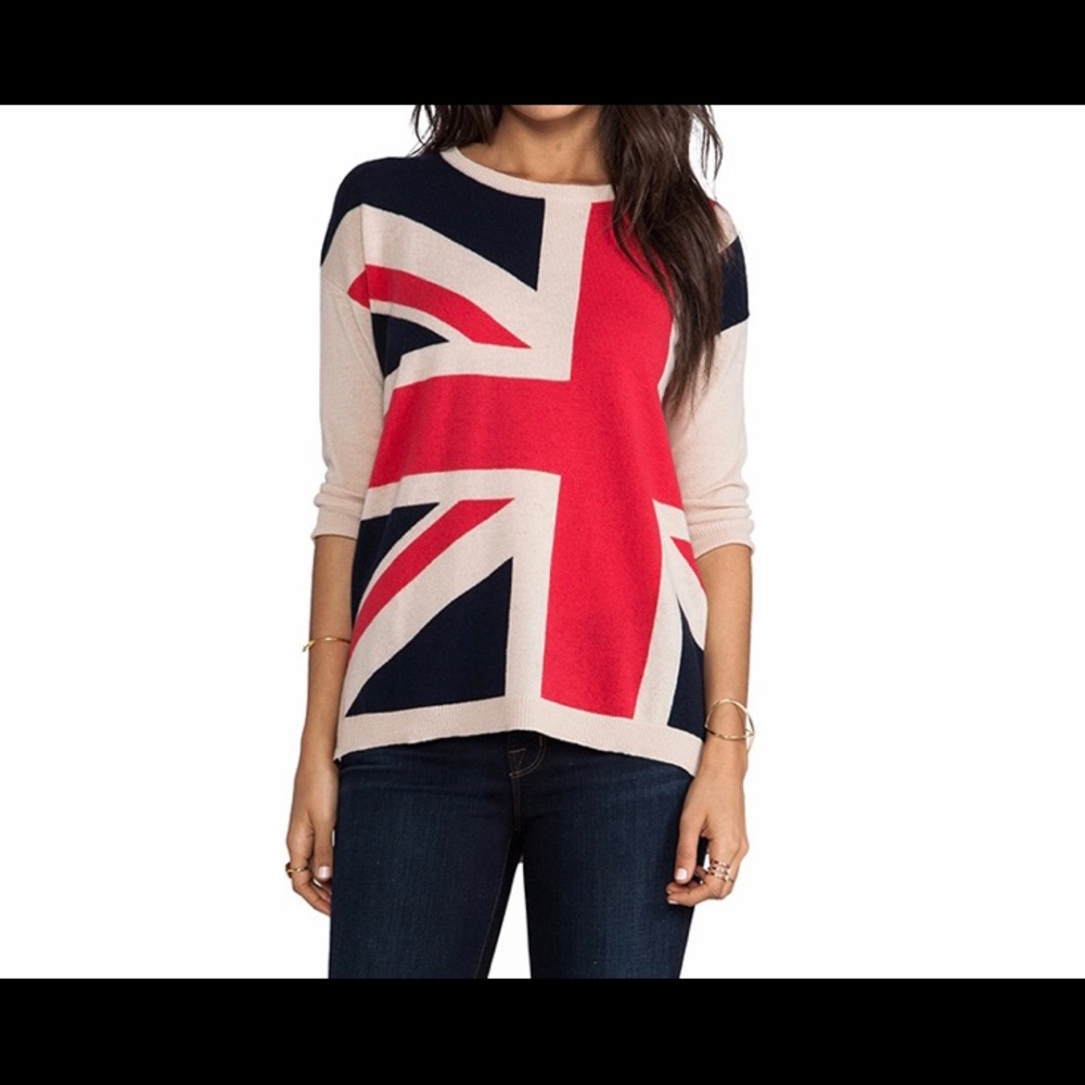 Autumn Cashmere Union Jack Sweater